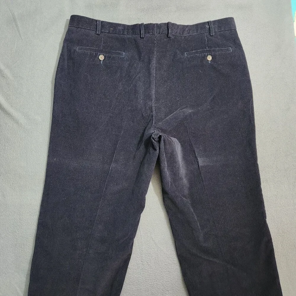 Lauren Ralph Lauren Corduroy Pants Men 40X34(33.5) Navy Straight Leg
